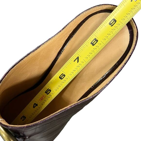 Frame Le Ione Clog Platform Wood Leather Size 39/US 8.5 - Picture 10 of 10